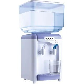 Jocca Wasserspender mit 7 Liter Tank, Kühlsystem 10-15°C, BPA-frei, Weiß-Lila