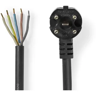 Nedis Ofen Netzkabel - Perilex - Open - 1.50 m - Schwarz