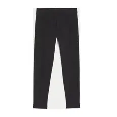 M&S Collection Leggings unis en coton (du 2 au 7ans) - Black, Black - 4-5 Y