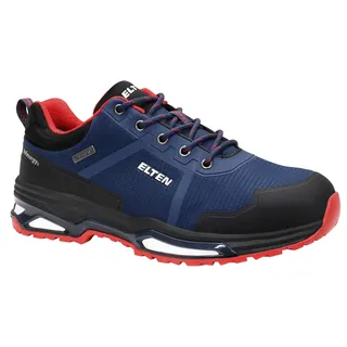 ELTEN BENTE XXE GTX blue Low ESD S3, Sicherheitsschuhe für Herren, leicht, Stahlkappe, Obermaterial: Textil, Innenfutter: GORE-TEX, Gr. 42