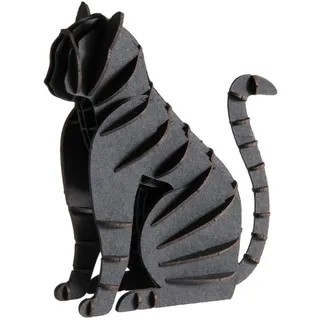Fridolin 11635 3D-Papiermodell - Katze schwarz
