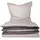 Wendebettwäsche Doubleface Grau 155 x 220 cm + 80 x 80 cm