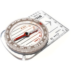 Silva Kompass Outdoor - Classic - Kompass Klein für Anfänger & Kinder - Kartenmaßstäbe 1:25k & 1:50k - Drehbares Kompassgehäuse - Kompass Wandern Wanderkompass Marschkompass Mini Kompass Kinder