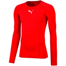 Bild Puma, LIGA Baselayer Tee LS puma red XS