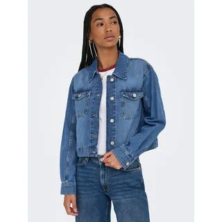 ONLY Jeansjacke »ONLLUMI LS JACKET DNM PIM NOOS«, blau
