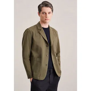 Sweatsakko SEIDENSTICKER, Herren, Gr. M, grün (dunkelgrün), 100% Baumwolle, unifarben, Sakkos Sweatsakko, Blazer Uni