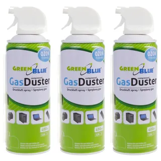 3x GreenBlue GB400 Pressluft 400ml Pistolenzerstäuber - Pistolenspray