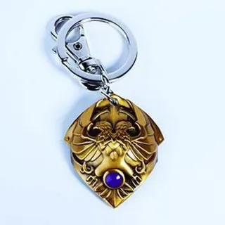 Semic Warhammer 40K Metall-Schlüsselanhänger Custodian Shoulder Plate Keychain -