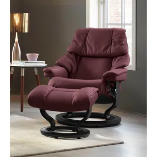 Stressless Stressless® Relaxsessel »Reno«, mit Classic Base, Größe S, M & L, Gestell Schwarz rot