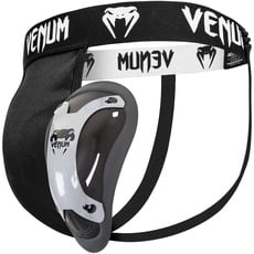Venum Competitor Supporter mit Tiefschutz , Größe:M;Farbe:Schwarz-Silber