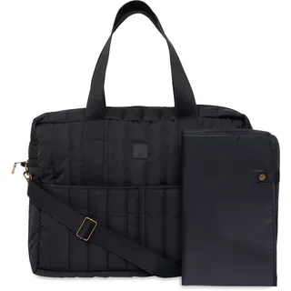 jollein Wickeltasche Puffed Moos - Black