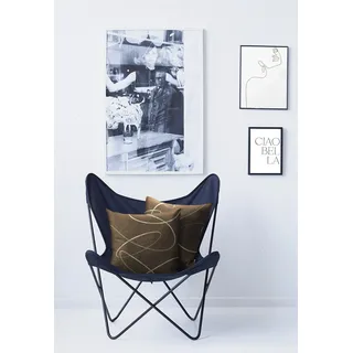 APELT Kissenbezug Tasos 48 x 48 cm Braun