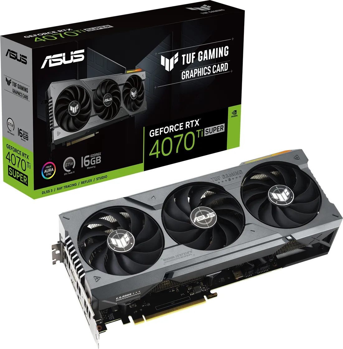 Bild von TUF Gaming GeForce RTX 4070 Ti SUPER 16 GB GDDR6X 90YV0KF1-M0NA00