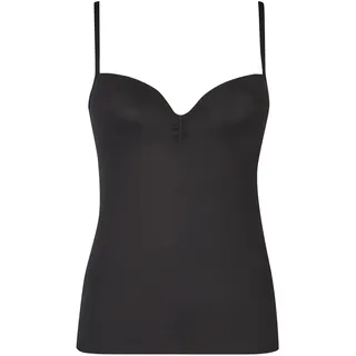 BH-Hemd NINA VON C. "BH Hemd mit gemoldeter Büste Secret", Damen, Gr. 80, Cup A, schwarz, Obermaterial: 95% Polyamid PA. 5% Elasthan EL., BHs BH-Hemd