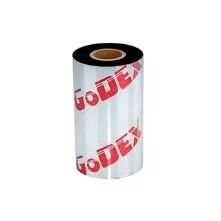 GoDEX GWX 245 schwarz Thermotransferbänder für Etikettendrucker, 15 Rollen
