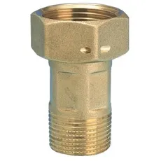 Pettinaroli Complete brass water meter connection union 11/4x1