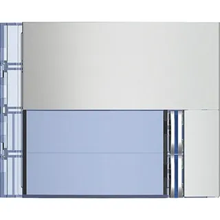 Legrand Frontblende für Ruftastmodul SFERA 352021 Aluminium