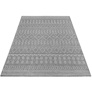 Paco Home Outdoorteppich, grau, Textil, Rechteckig, 240x340 cm, strapazierfähig, für Fußbodenheizung geeignet Teppiche, & Böden, Teppiche, Outdoorteppiche