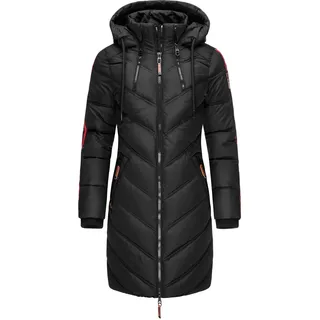 Marikoo Wintermantel »Wintermantel Armasa«, schwarz