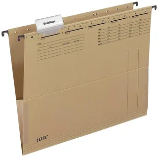 Leitz Hängetaschen ALPHA 1916 naturbraun 10 St.