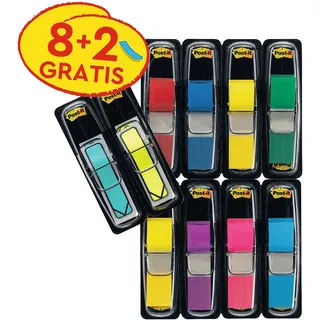 Post-it Index Mini Haftmarker farbsortiert 8x35 Streifen (683-VAD1)