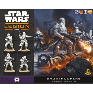 Asmodee Star Wars: Legion Snowtroopers, – Miniaturen Spiel Erweiterung | EN Version