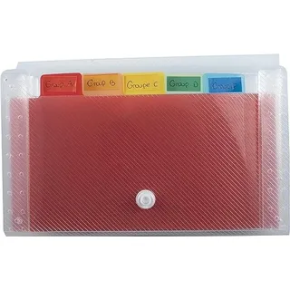 Exacompta Crystal 6 Fächer transparent 1 St.