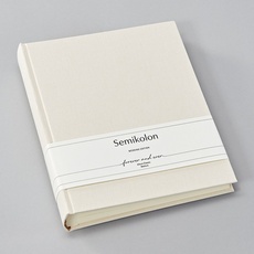 Bild Semikolon, Fotoalbum, Album Classic Medium, chamois Wedding Edition