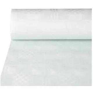 Papstar Tischdecke 12541 100 x 250 cm Weiß