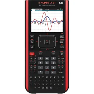 Texas Instruments TI-Nspire CX II-T CAS Schwarz/Rot