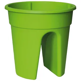 KHW Blumentopf Flowerclip Ø 27 x 27,5 cm grün 3 St.