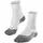 RU4 Laufsocken 1 Paar Weiß/Grau 37-38