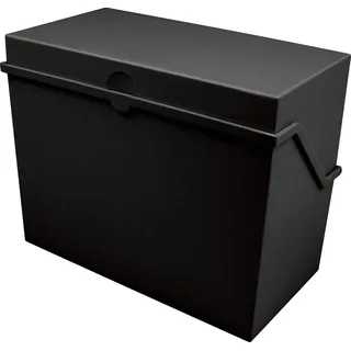 Helit Karteikarten Box „the index“ A5 quer Schwarz 500 St.