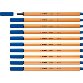 Stabilo point 88 Fineliner blau 1