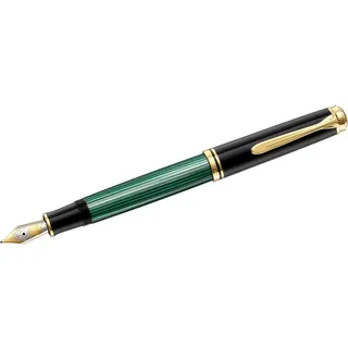 Pelikan Souverän M800 Kolbenfüller schwarz/grün/gold F (fein)