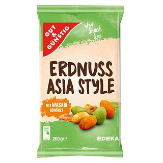 Gut&Günstig Erdnuss-Asia-Mix Erdnüsse 200,0 g