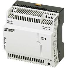 Bild STEP-PS/1AC/24DC/4.2 Hutschienen-Netzteil (DIN-Rail) 24 V/DC 4.4A 100W Anzahl Ausgä