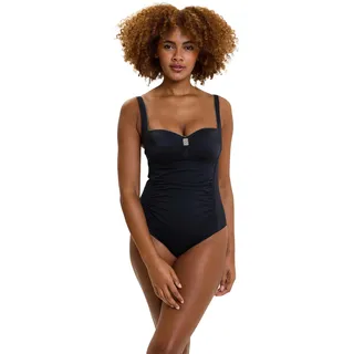 Sans Complexe - Modell Speekaboo Shape - Badeanzug - Damen - 75C - Schwarz