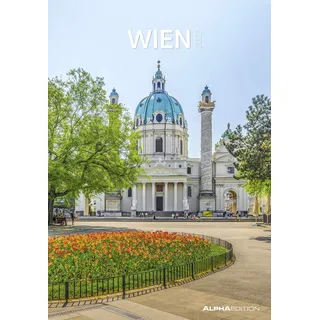 Wien 2022 – Format 23,7x 34 cm - Wand-Kalender - Alpha Edition
