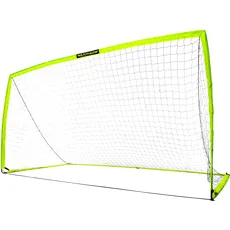 Franklin Sports Blackhawk Portable Soccer Goal - Pop-Up Soccer Goal and Net - Indoor or Outdoor Soccer Goal - Goal Folds for Storage - 12’ x 6’ Soccer Goal