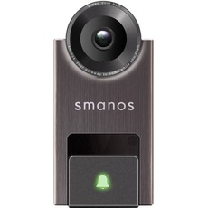Smanos, Klingel + Türsprechanlage, DB-20 Smart Video Doorbell (WLAN, App)