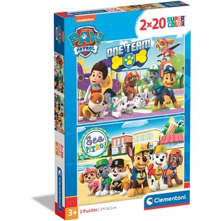 CLEMENTONI Paw Patrol 20 Teile