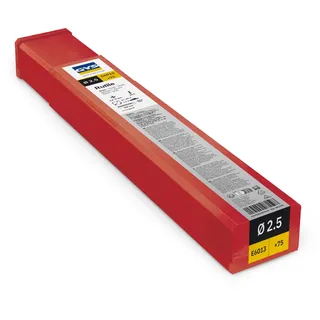 GYS 75 Elektroden Rutile Stahl Ø2,5 - Halbe Plastikbox