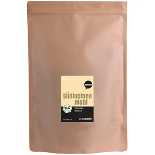 Wohltuer Bio Süßlupinenmehl 1000g - Glutenfrei, nährstoffreich & vegan - vielseitiges Lebensmittel in geprüfter Bio-Qualität (1000g)