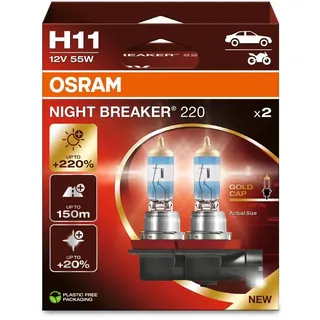 Osram NIGHT BREAKER 220 H11 55 W 2 St.