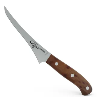 Giesser seit 1776 - Made in Germany - Filetiermesser 17 cmTree of Life, PremiumCut Filet No 1, Filiermesser, Thuja, holzgriff, rostfrei, deutsches Grillmesser scharf