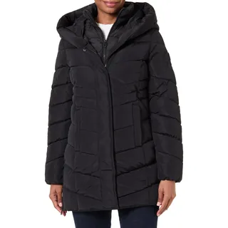 TOM TAILOR Damen Puffer-Mantel im 2-in-1-Look