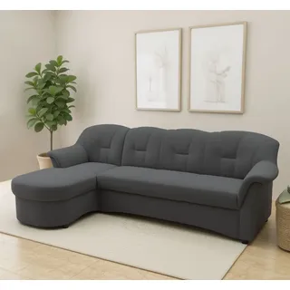 DOMO collection »Flores Schlafsofa, B/T/H: 233/142/86 cm, L-Form« wahlweise mit Bettfunktion, wahlweise mit Federkern, auch in Leder,