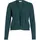 Viril Short L/S Knit Cardigan Ponderosa Pine/Detail Dark Melange S