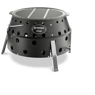 Petromax Atago Black Edition Ofen 4in1 Mobiler Grill - Schwarz